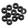 3x6x2.5mm Precision Aluminum Shims - Black - 12pcs