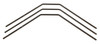 RC8B3 Factory Team Rear Anti-roll Bars (2.2/2.3/2.4mm)
