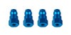 RC10B74 10mm Shock Bushing (Blue) (4)