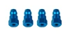 RC10B74 10mm Shock Bushing (Blue) (4)