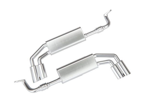 Exhaust pipes (left & right)