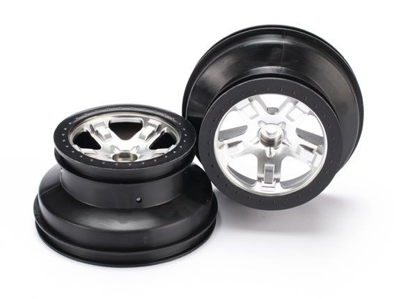 WHEELS SCT STN CHROME BLK 2.2