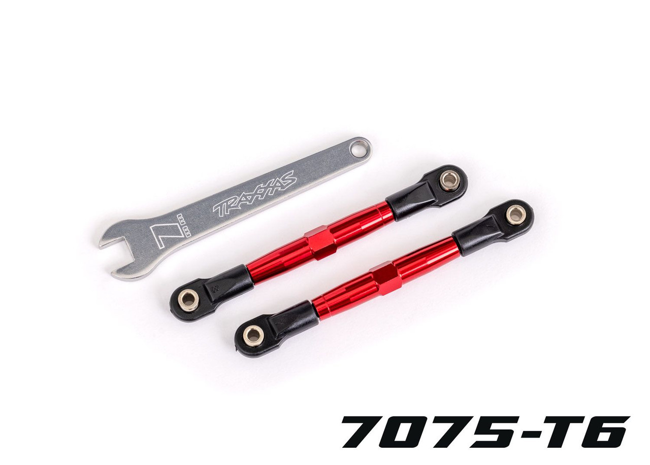 TOE LINK 55MM ALUMINUM RED