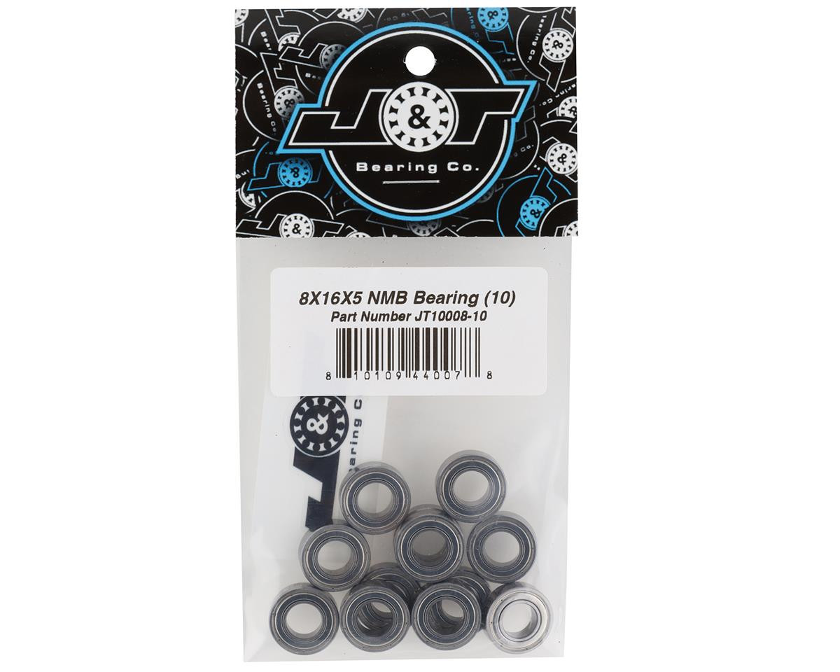 J&T Bearing Co. 15x21x4mm NMB Bearing (10)