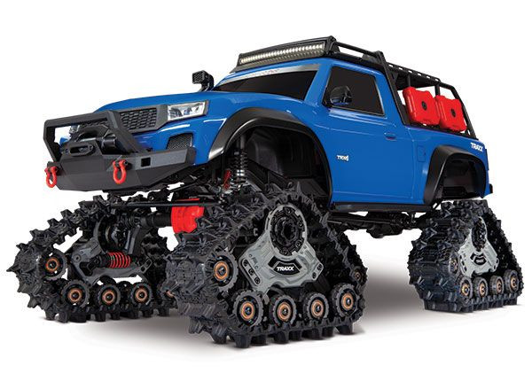 TRX-4 Equipped with TRAXX BLUE