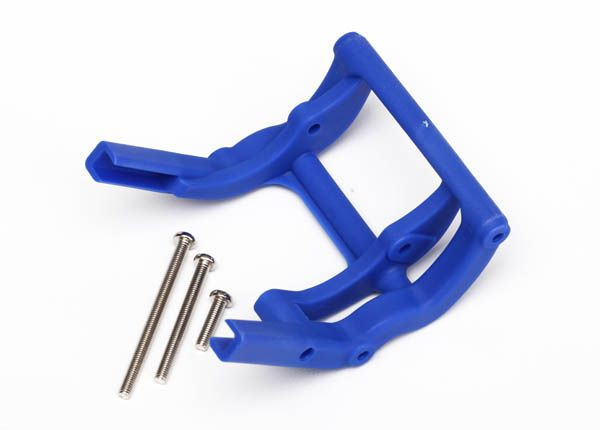 WHEELIE BAR MOUNT/HARDWARE (1) BLUE