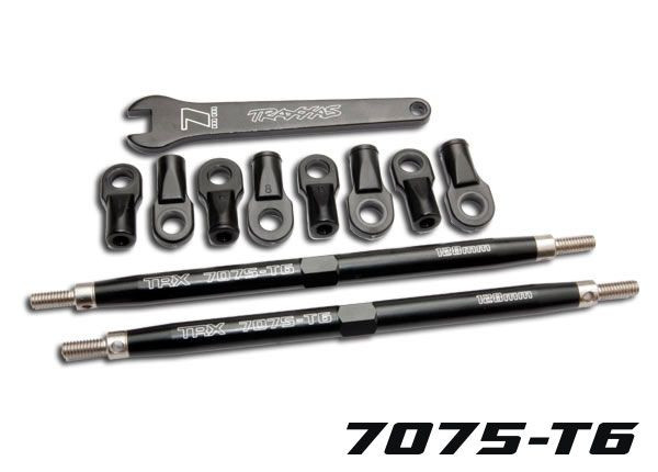 Front/Rear Aluminum Toe Links (Black)
