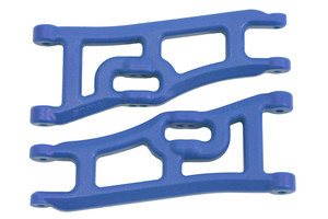 Wide Front A-arms for the Traxxas e-Rustler & Stampede 2wd - Blue