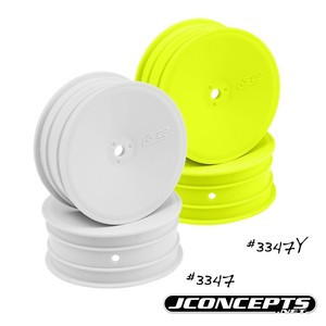 12mm Hex Mono 2.2 Front Wheels (4) (B6/B5/RB6) (Yellow)