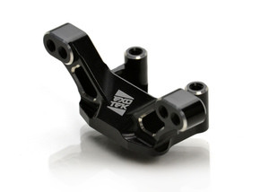 TLR 22S Drag HD Aluminum Front Camber Block (Silver/Black)
