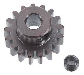 M5 Hardened Steel Mod1 Pinion Gear w/5mm Bore (17T)