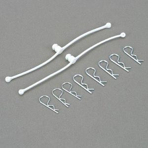 Body Klip Retainers-White