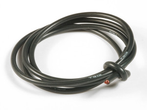 TQ Wire 13awg Silicone Wire (Black) (3')
