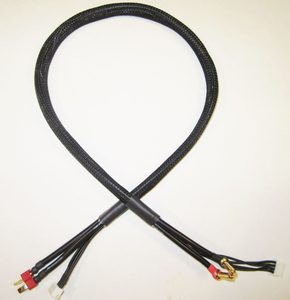 TQ Wire 3S Charge Cable w/Deans Plug (2')