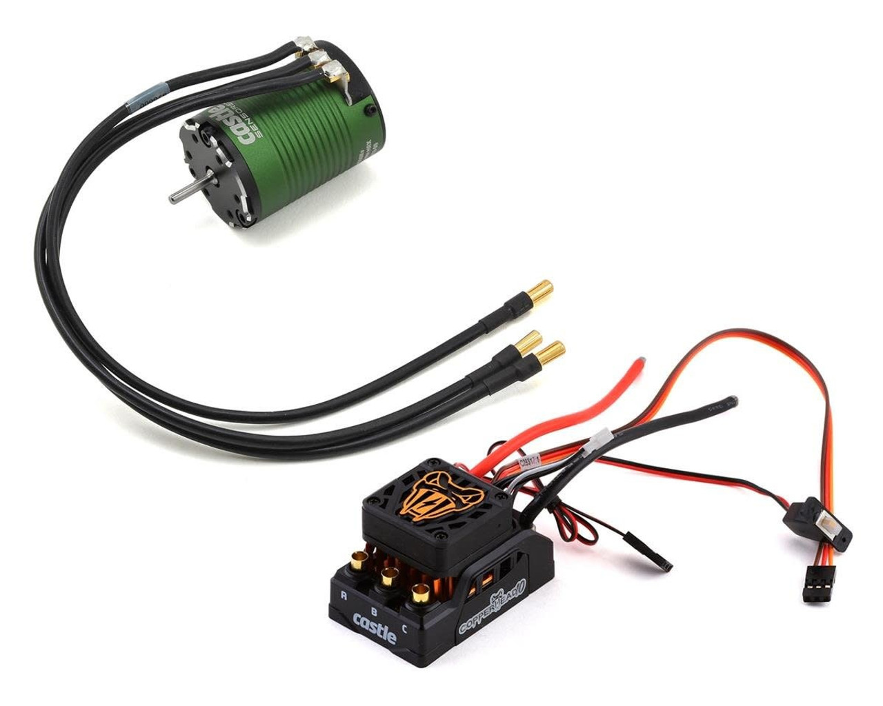 Copperhead 10 Waterproof 1/10 Sensored Combo w/1410 (3800Kv) (SCT Edition)