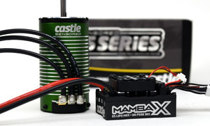 Mamba X Waterproof 1/8 Brushless Combo w/1515 Sensored Motor (2200kV)