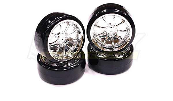 Type V Drift Wheel & Tire Set (Chrome) (4)