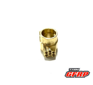 Brass Rear Hub ,(Dirt Oval)