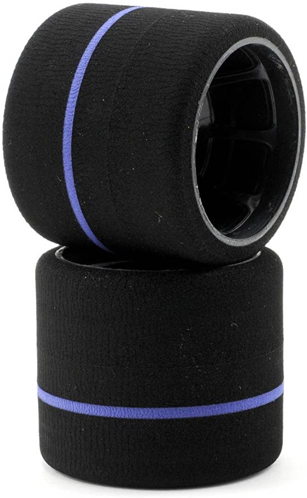 World GT Spec Rear Tire (2) (Black) (Not Hex) (Purple)