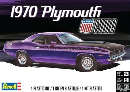 1/25 70 Plymouth AAR Cuda