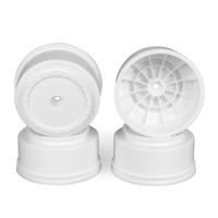 12mm Hex "Borrego" Short Course Wheels w/3mm Offset (White) (4) (SC5M)