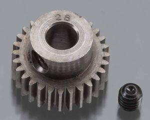 48P Machined Pinion Gear (5mm Bore) (28T)