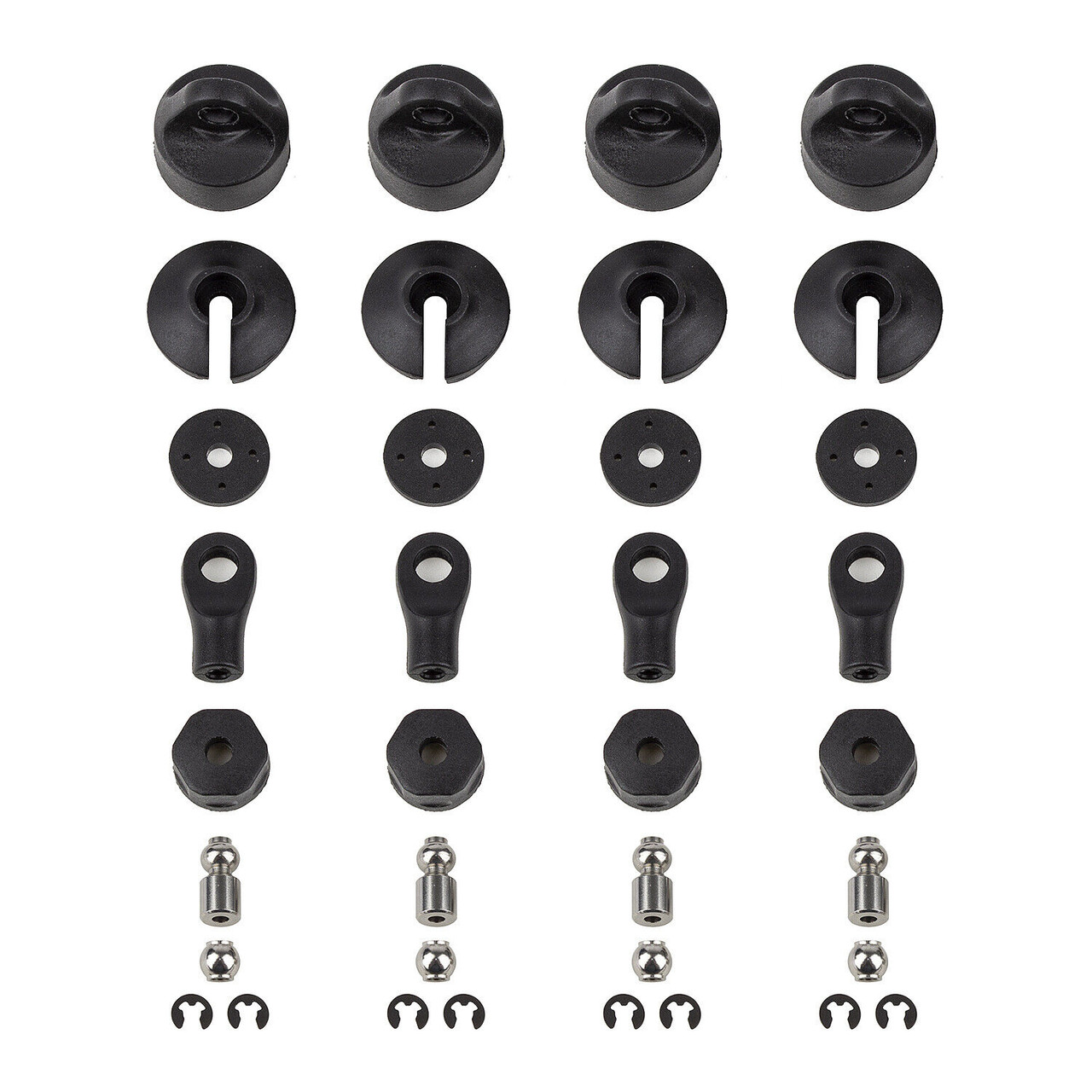 Team Associated RIVAL MT8 Shock Parts Set