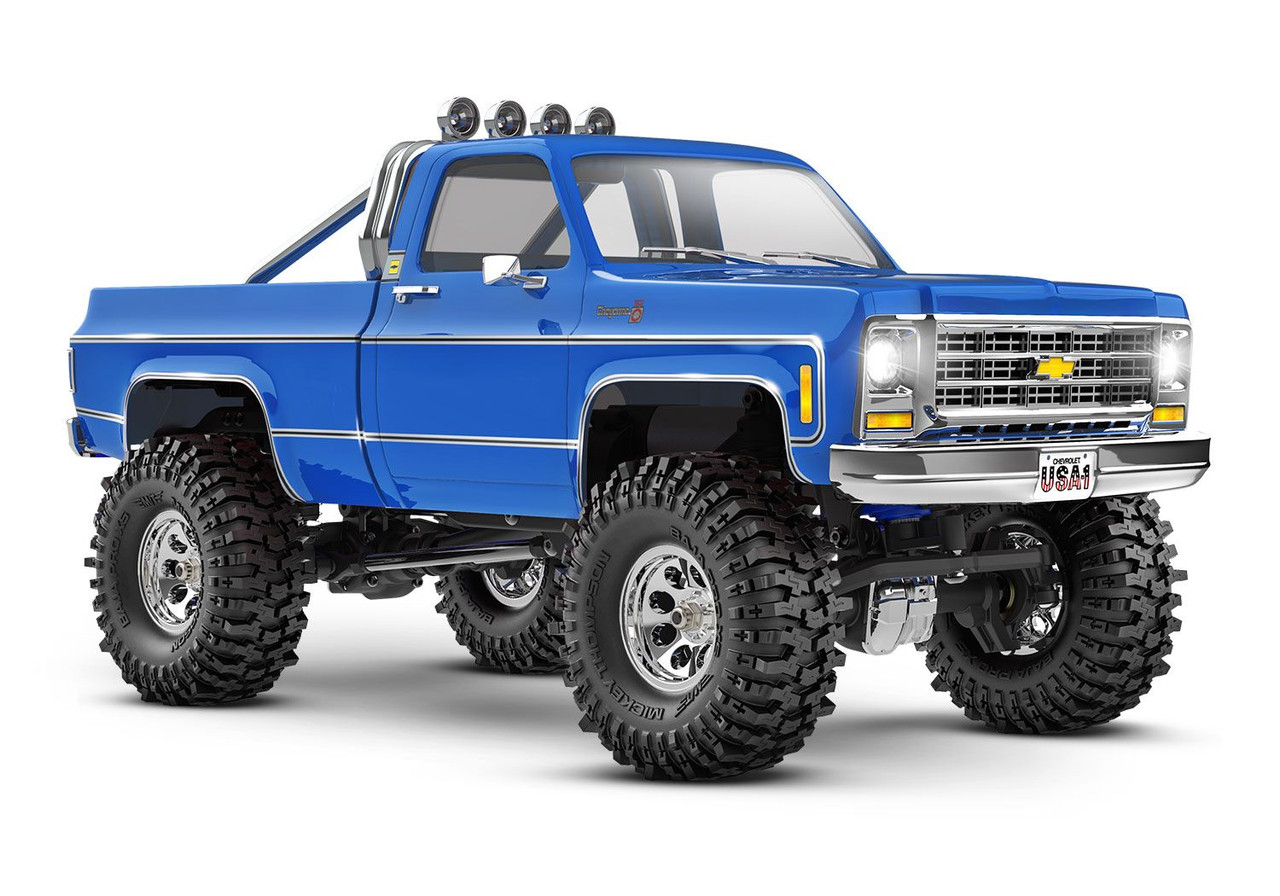 TRX-4M Chevrolet K10 High Trail Edition BLU