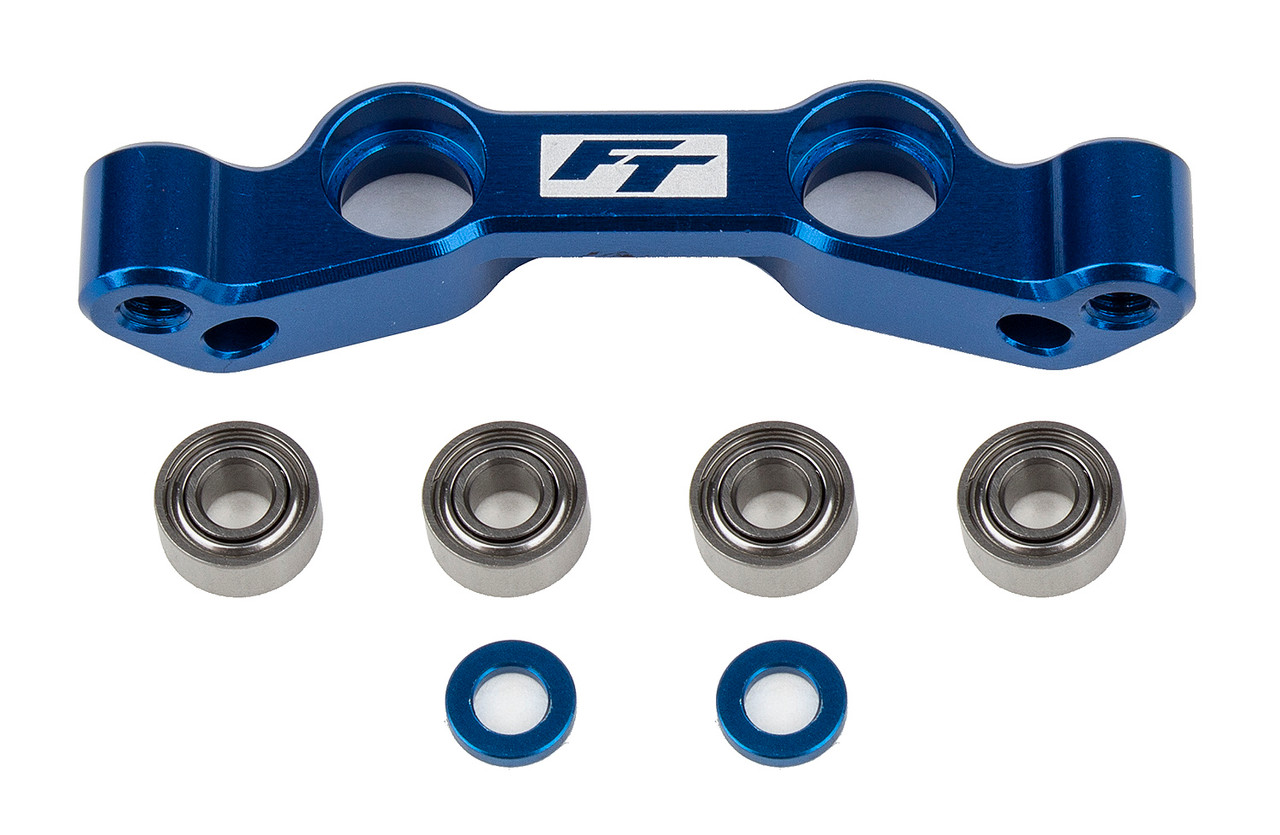 Team Associated RC10B6.4 Factory Team Steering Rack (Blue)