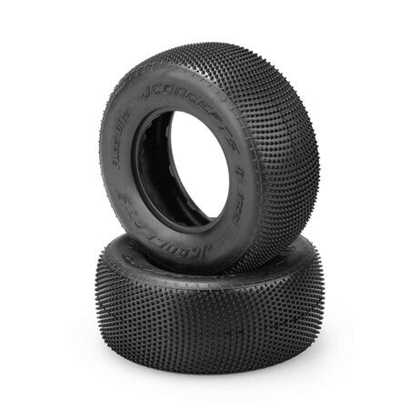 JConcepts Fuzz Bite Carpet Short Course Tire (2) (Pink)