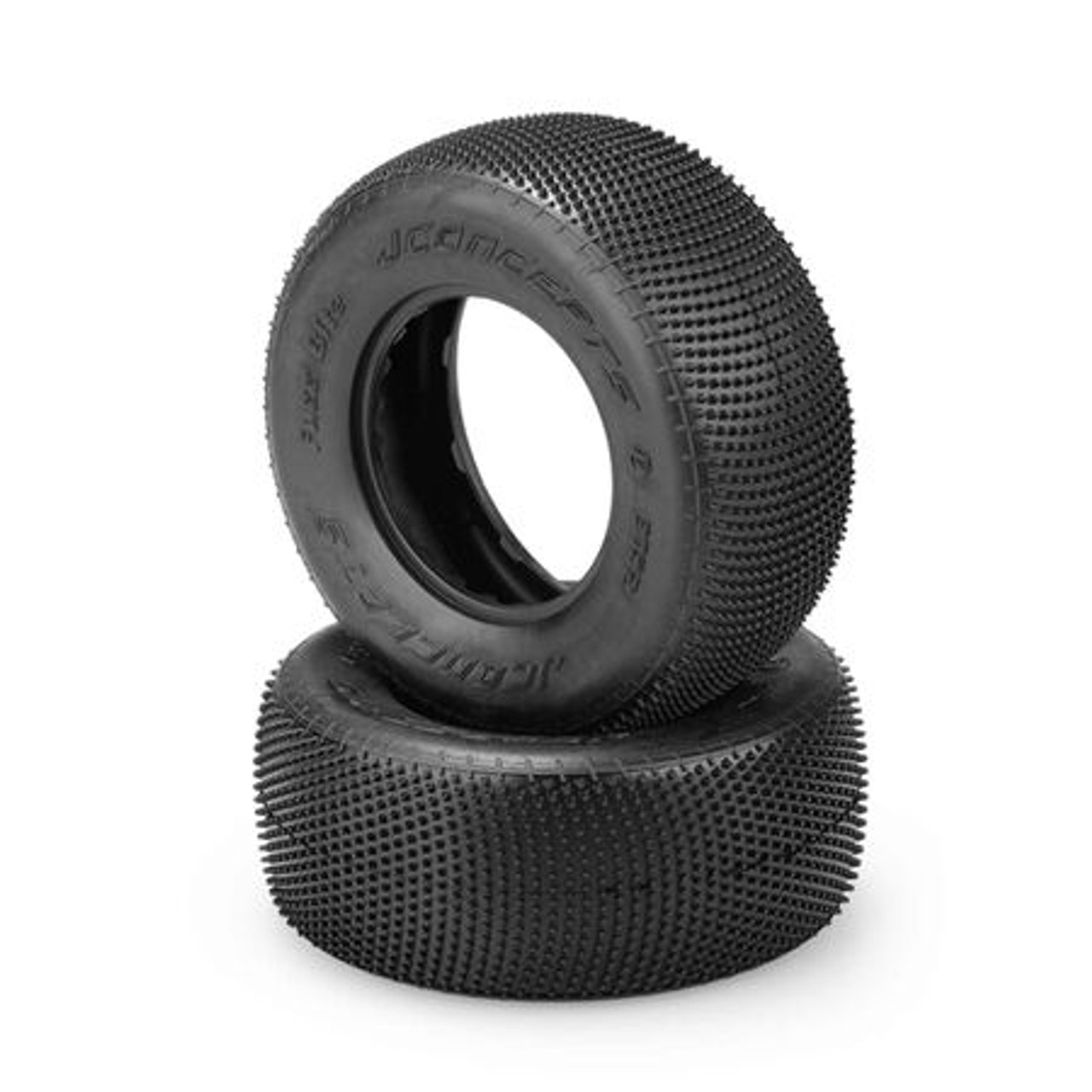 JConcepts Fuzz Bite Carpet Short Course Tire (2) (Pink)