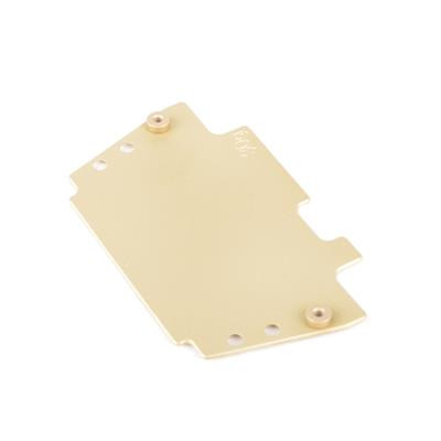 Schumacher Cougar Laydown Brass Radio Plate (30g)