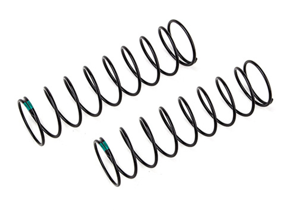 Team Associated 13mm Rear Shock Spring (Green/2.20lbs) (72mm)