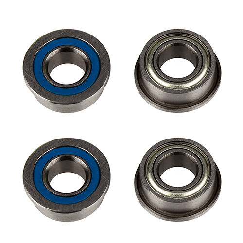 Team Associated 5x10x4mm Factory Team Flanged Bearings (4)