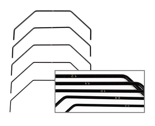 Team Associated RC10B7 Front Anti-roll Bars (5)