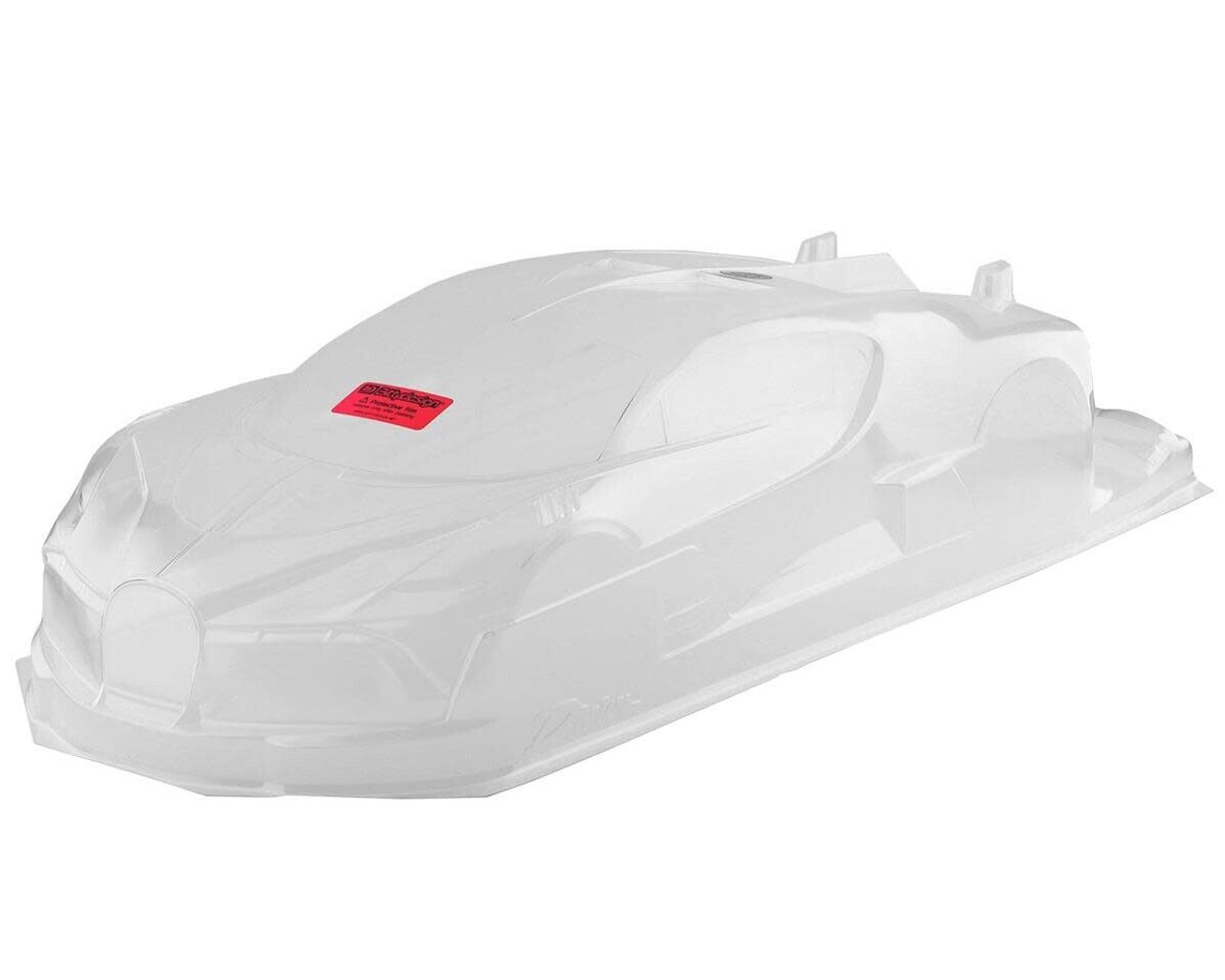 Bittydesign Divina 1/8 Supercar Body (Clear) (Arrma Vendeta/Infraction 3S)