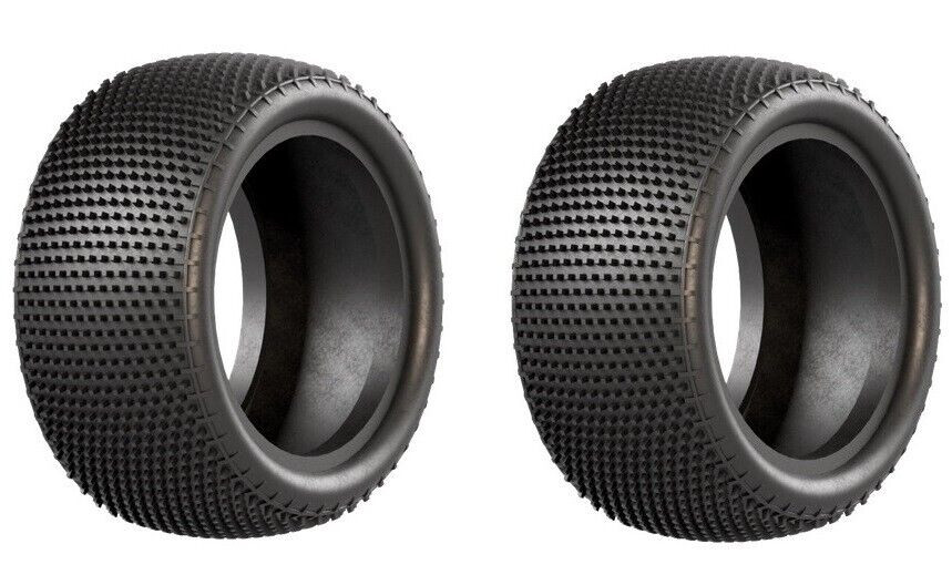 Raw Speed RC Rewind 2.2" 1/10 Buggy Rear Tires (Carpet) (2) (Soft) (No Insert)