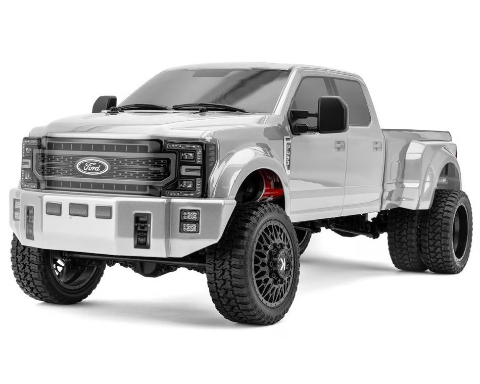 CEN Ford F450 SD KG1 Edition 1/10 RTR Custom Dually Truck (Grey Titanium) w/2.4GHz Radio