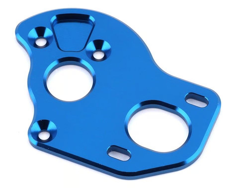 Team Associated RC10T6.2 Laydown Motor Plate (Blue)