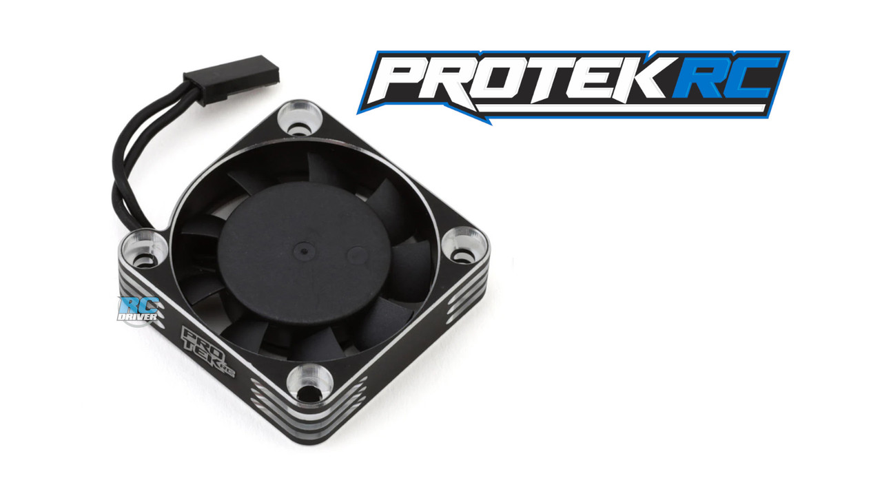 ProTek RC 40x40x10mm Aluminum High Speed HV Cooling Fan (Silver/Black)