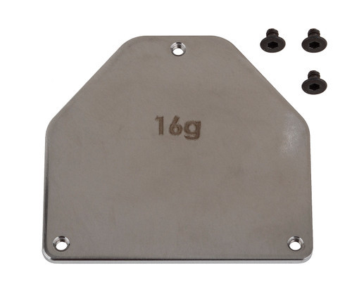 RC10B7 FT Aluminum Servo Weight Plate, 6g