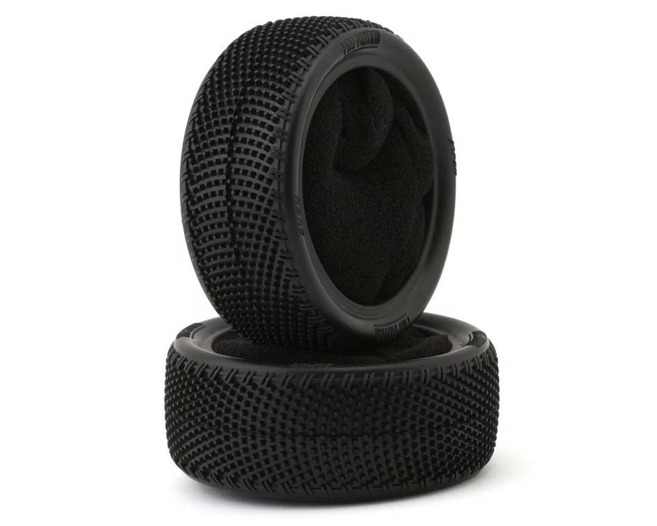 Pro-Motion Viper 2.2" 4WD Front LP Carpet 1/10 Buggy Tire (2) (C3 Green/Medium)