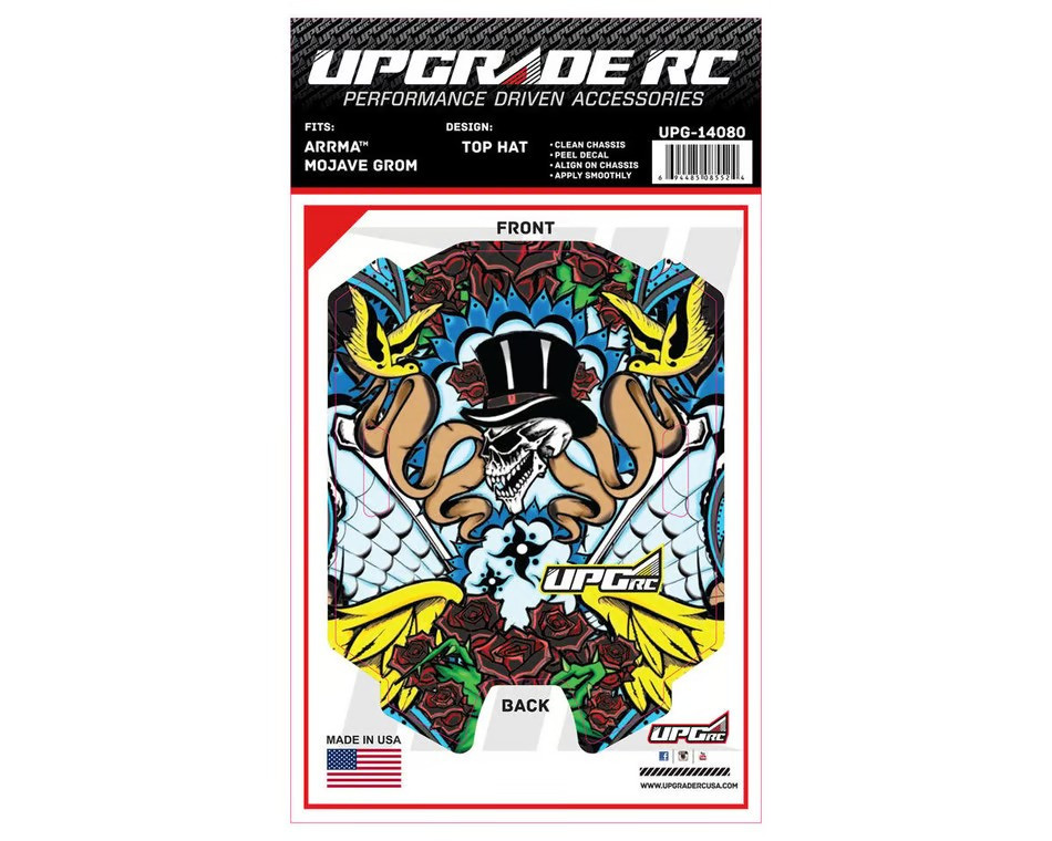 UpGrade RC Chassis Protector for Arrma® Mojave™ Grom (Top Hat) (1)