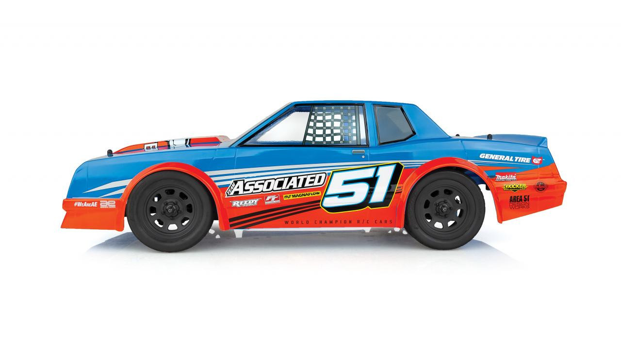 1/10 SR10M 2WD Dirt Oval RTR LiPo Combo, Blue