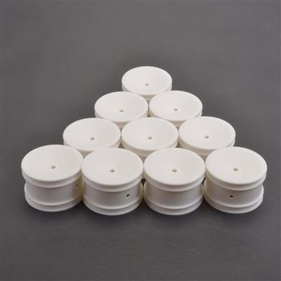 Schumacher 12mm 1/10 Buggy Rear Hex Wheels (White) (10)