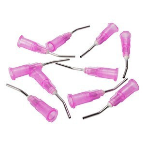 1UP Racing HD Curved Steel CA Glue Tips (Thick Glue) (10)