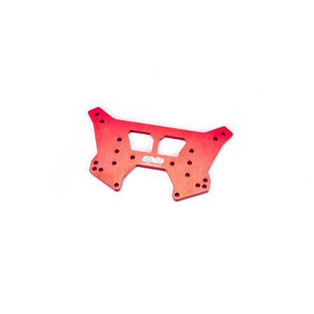 Rear Aluminum Shock Tower CNC 7075 T6 RS, Red: EXB