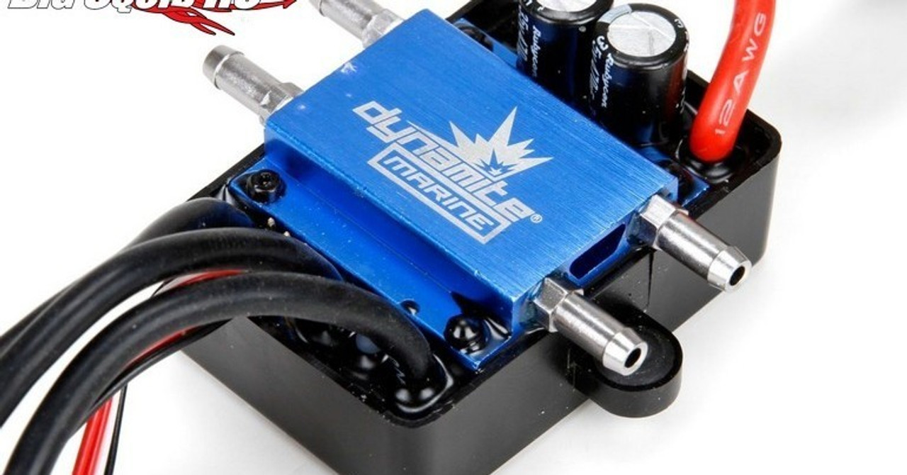 120A Brushless Marine ESC 2-6S DUAL CONNECTOR