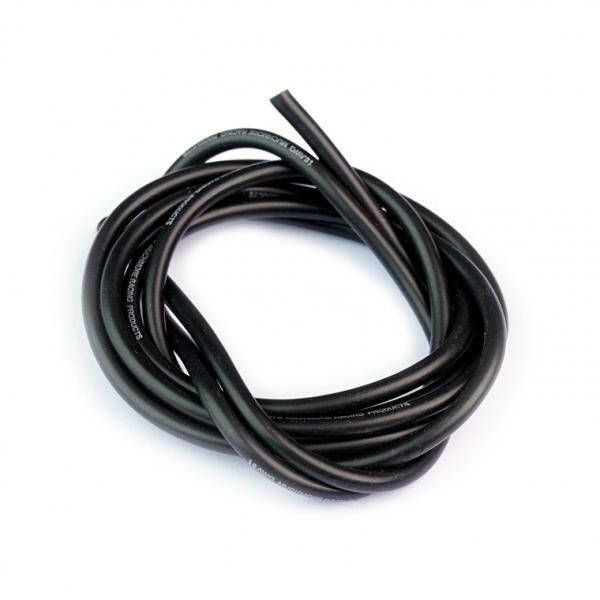 Super Flexible High Current Silicon Wire 16 AWG Black 100cm