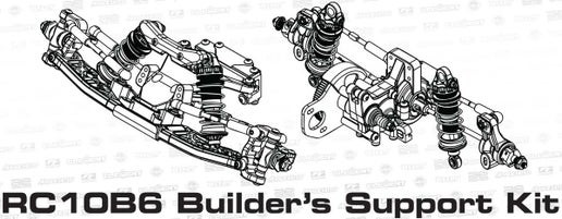 1/10 2WD RC10B6 Builders Support Kit
